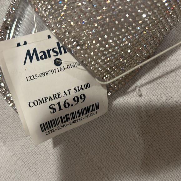 NWT Juicy couture silver rhinestone slip ons - Picture 3 of 3